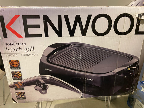 Parrilla Eléctrica Kenwood Hg230 1700w Negro (Usado)