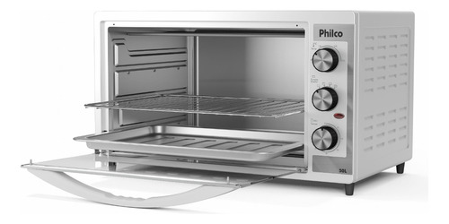 Forno Elétrico Pfe52b Dupla Resistência 50l Philco Cor Branco 220V