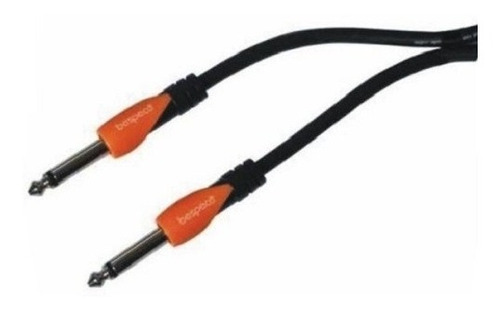 Cable Bespeco Plug Mono A Plug Mono 1.00 Mt Sljj100