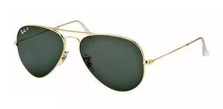 Óculos Solar Ray Ban Rb3025l 001/58 58-14 Polarizado Dourado