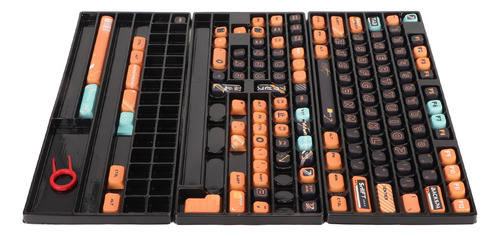 Juego De Teclados Pbt Mechanical Keycaps De 141 Teclas Fadel