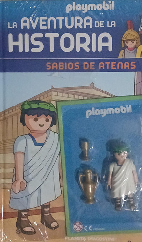 Enciclopedia De Historia + Playmobil. Sabios De Atena.