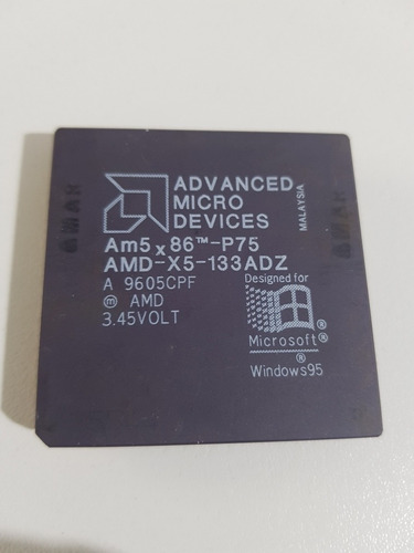 Processador Amd Am5 X86 P75 Para Colecionadores 