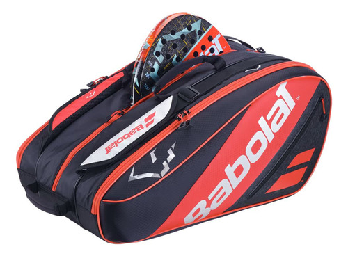 Bolso Padel Babolat Juan Lebron Rh 4 Color Rojo