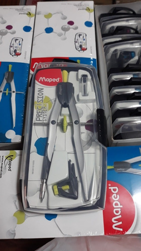 Caja 10 Compas De Precision Marca Maped Excelente Calidad