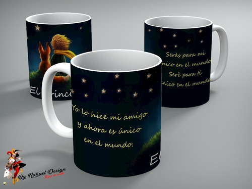 Taza - Tazón De Ceramica El Principito Deluxe