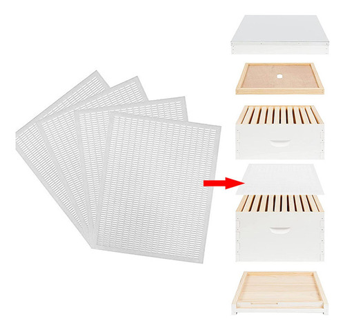 2 Piezas De Excluidor De Abejas Pp, Excluidor De Abejas Para