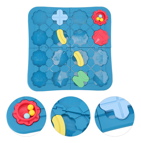Laberinto Lógico De De Educativo Pista Mesa Juego Motora
