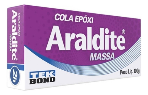 Adesivo Cola Epóxi Araldite Massa 100g Tekbond