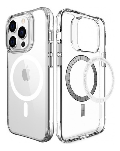 Funda Magsafe Magnetica iPhone 14 Pro Transparente Reforzado