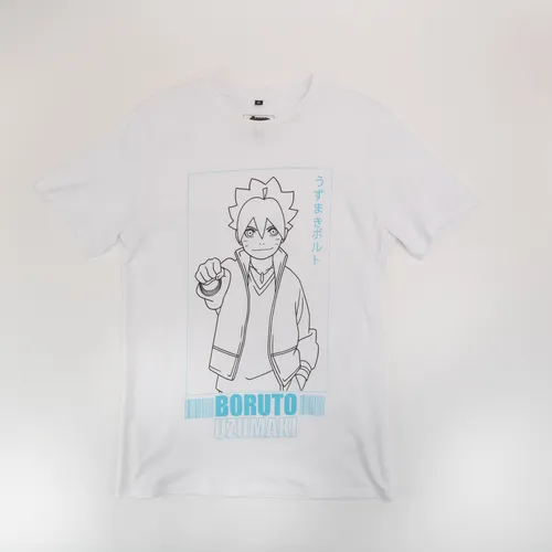 Polera Boruto Izumaki Blanco