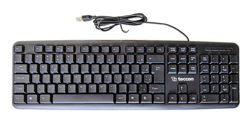 Kit De 10 Teclados K11 Conexão Usb Padrão Brasil Abnt 2 Pc Notebook Computador Cor De Teclado Preto Teccon ATACADO