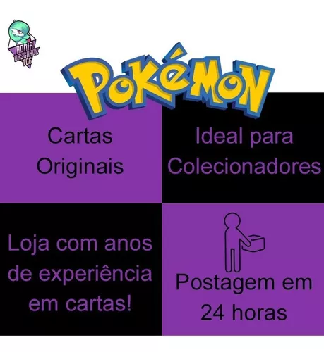 Lote 50 Cartinhas Pokémon Com Lendárias, Raras E Brilhantes