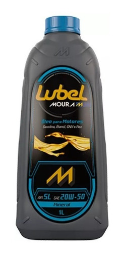 Óleo Lubrificante Mineral Lubel Moura 20w50 - 1 Litro