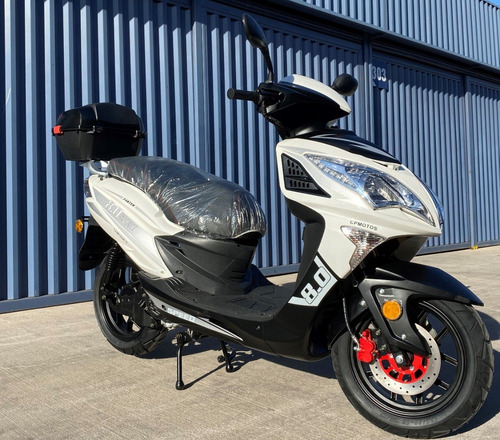 Imagen 2 de 12 de Talca Motocicleta 150cc, +patente 2023+caja Trasera+alarma
