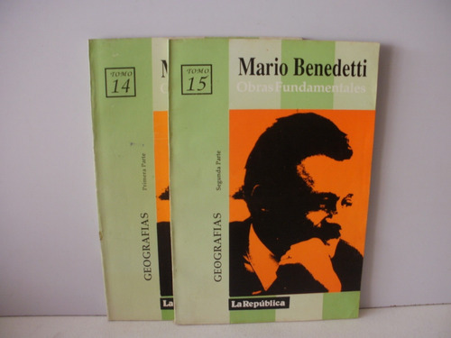 Geografias - Mario Benedetti 2 Volumenes  