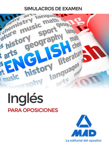 Inglés Para Oposiciones. Simulacros De Examen