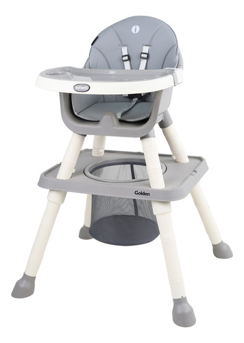 Silla Alta 6 En 1 Golden Multifuncional Color Gris Infanti Golden Gris