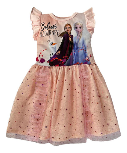 Vestido Sublimado Disney Frozen