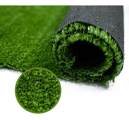 Cesped Sintetico Premium Pasto Artificial Rollo 15 Mm