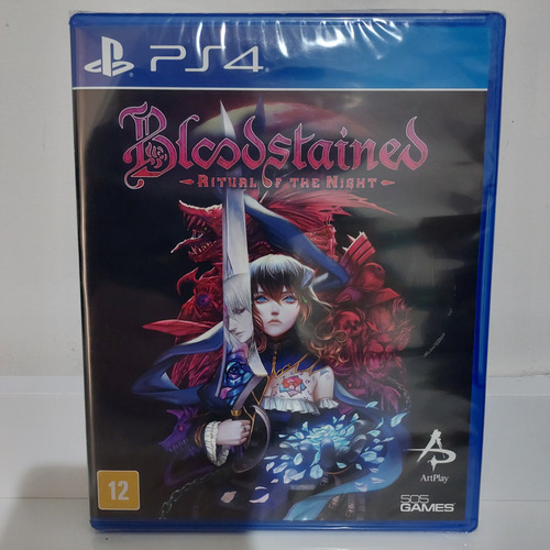 Bloodstained Ritual Of The Night Ps4 Ps5 Mídia Física