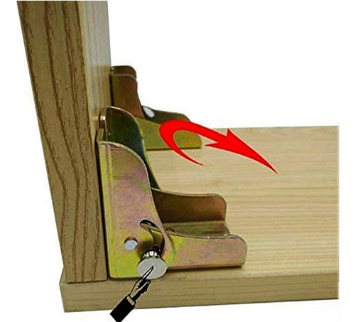 4 Unids Pierna Plegable Mesa Plegable Extensión Soporte De B