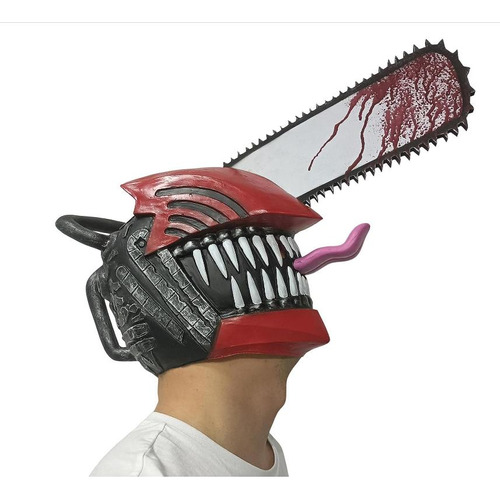 Motosierra Hombre Casco Cosplay Horror Scary Cos Costume