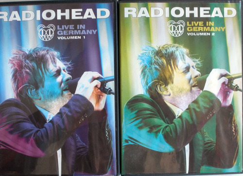Dvd - Radiohead - Live In Germany Vol. 1 Y 2 - 2 Dvds