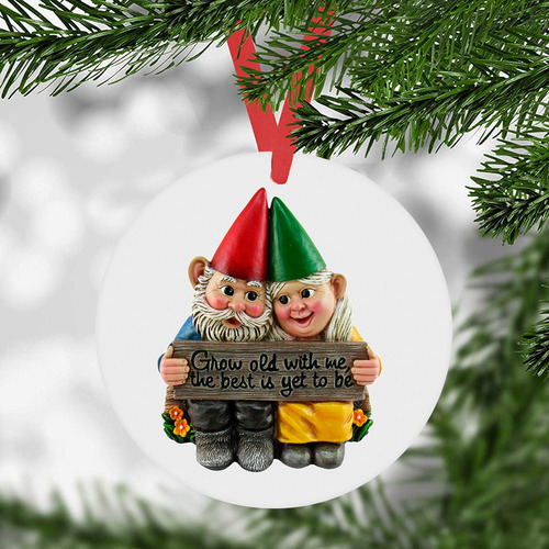 . Colgante Divertido Con Estampado De Papá Noel, Navidad