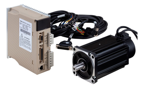 Servo Motor Nema 34 1kw 2500rpm Con Driver Y Cable Encoder