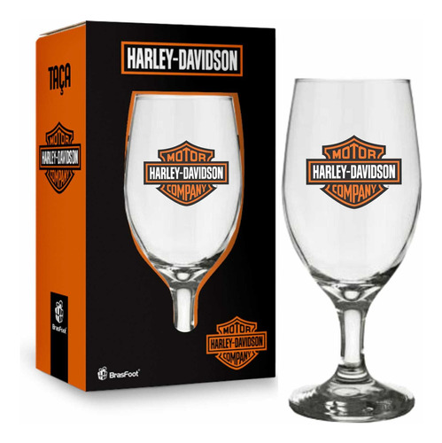 Taça Windsor 330ml - Harley Davidson Presente Motoqueiro