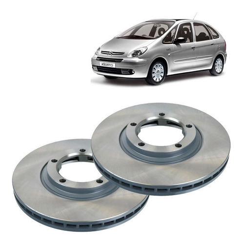 2 Discos Delant Para Citroen Xsara Picasso 1.6 2002 2012