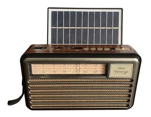 Radio Retro Mlab Provenze Con Panel Solar 9141