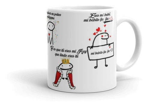 Taza Meme Flork - Bebesito Fiu Fiu Blanco