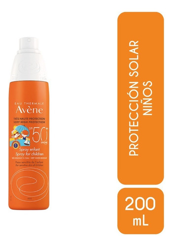 Avene Protector Solar Para Niños Fps 50+ 200ml Piel Sensible