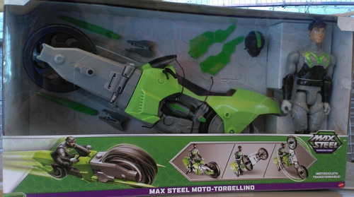 Max Steel Moto Torbellino Nuevo. Mattel!!!