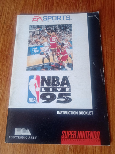 Manual Nba Live 95 Super Nintendo