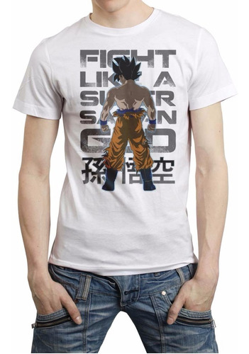 Dragon Ball Super Playera Goku Fase Doctrina Egoísta