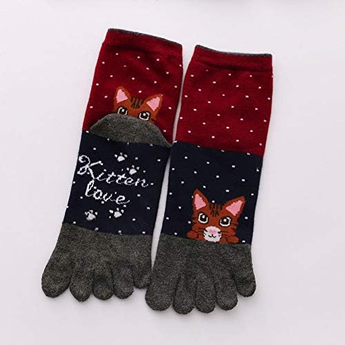 Calcetines Artfasion Para Mujer, De Algodón, Cómodos, De Cor