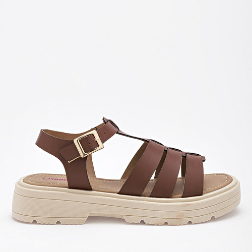 Sandalias Mujer Tropicana Camel 132-893