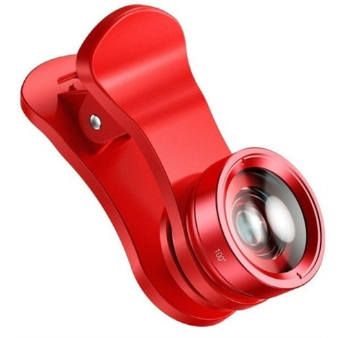 Baseus Acsxt-d09 Lente Zoom Para Smartphone Rojo