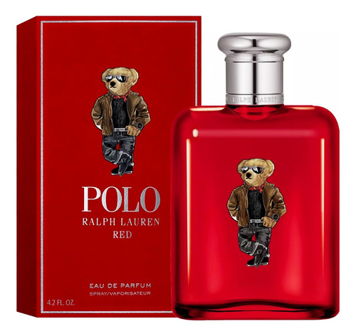Perfume De Caballero Polo Bear Ralph Lauren Red Edp 125ml