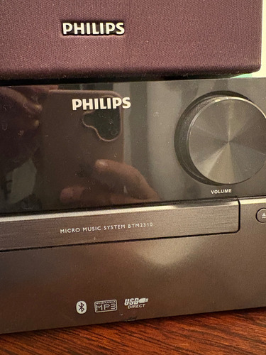 Philips Btm2310/12 Minicomponente Negro 15w Bluetooth Negro 220 W (Usado)