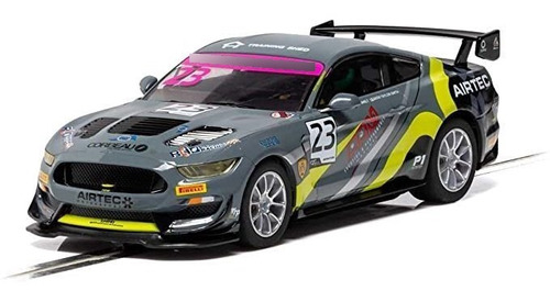 Scalextric Ford Mustang Gt4 British Gt 2019 1:32 Slot Car C