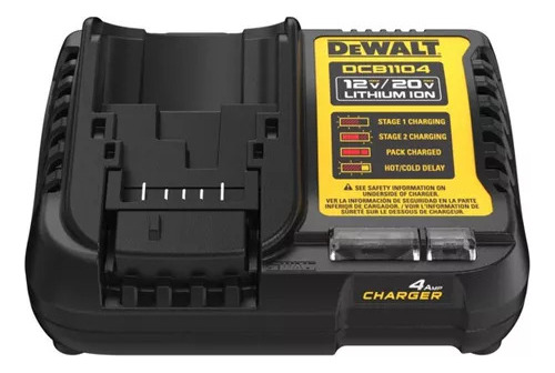 Cargador Dewalt 4 Amp 12v/20v Max. Dcb1104 E.o