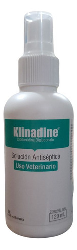 Klinadine Clorhexidina Antiseptica 120ml Perros Gatos