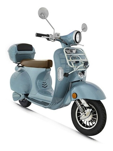 Imagen 6 de 25 de Scooter Electrico Vespa Sunra Litio Moto Electrica Retro