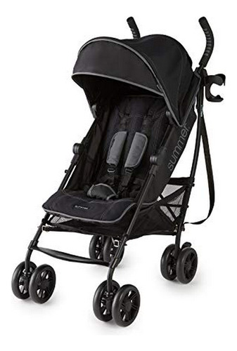 Summer Infant 3dlite + Convenience Stroller, Matte Black.