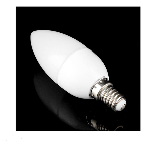 Ampolleta Led Vela 5 Watt, E-14, Luz Fría