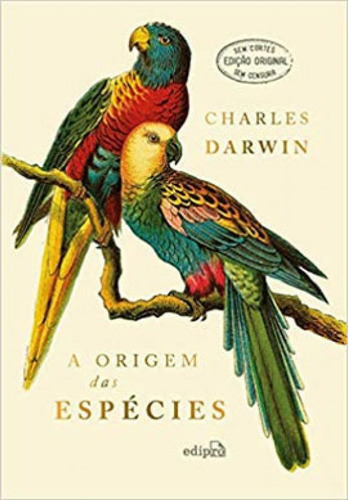 A Origem Das Espécies - Charles Darwin, De Darwin, Charles. Editora Edipro, Capa Mole Em Português